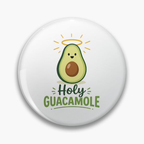 Item preview, Holy Guacamole Cute Haloed Avocado Illustration designed and sold by Cerys-GS.