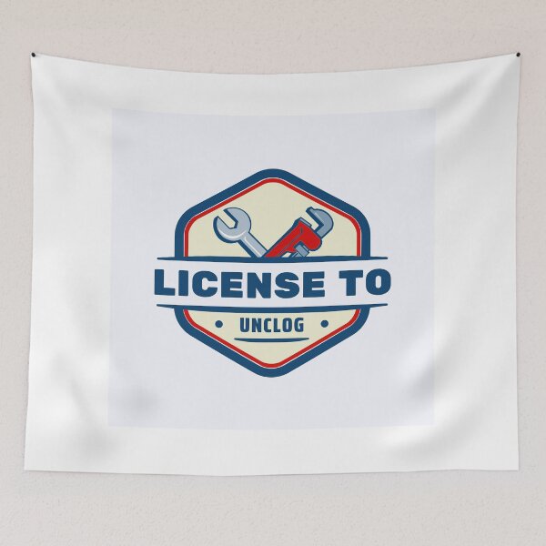 Item preview, License to Unclog designed and sold by jpubdesigns.