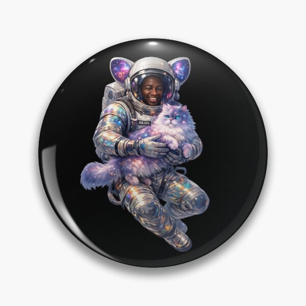 Item preview, Cosmic Julius et son chat céleste - Cute Space Cat designed and sold by teemix.
