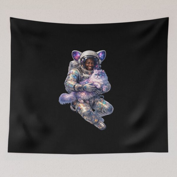 Item preview, Cosmic Julius et son chat céleste - Cute Space Cat designed and sold by teemix.
