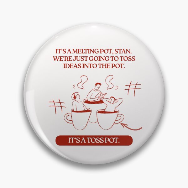 Item preview, Toss Pot. Victoria Wood Quote. designed and sold by DontKnowMuch.