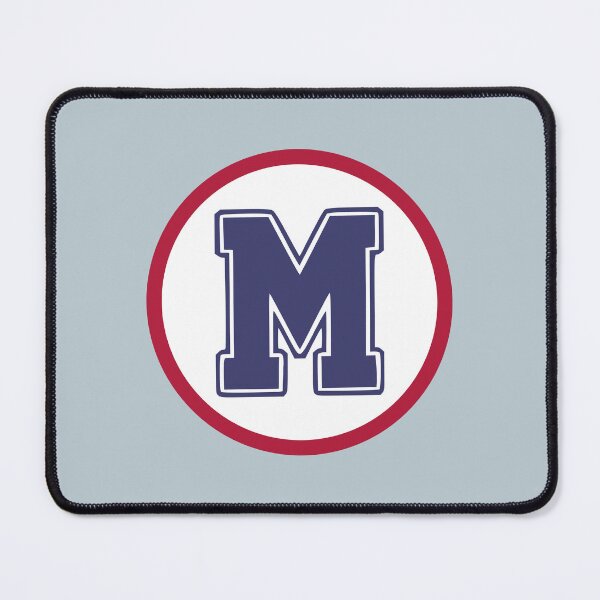 Item preview, Alphabet Letter M Circle US Colors designed and sold by Jeallan Designs.