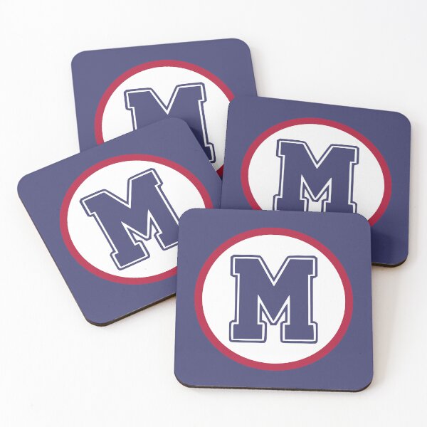 Item preview, Alphabet Letter M Circle US Colors designed and sold by Jeallan Designs.