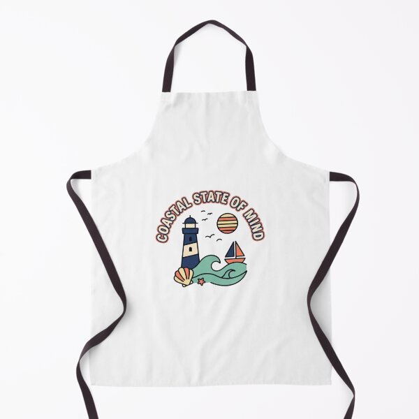 Item preview, Coastal State of Mind Folk Lighthouse designed and sold by GoofyShopp.