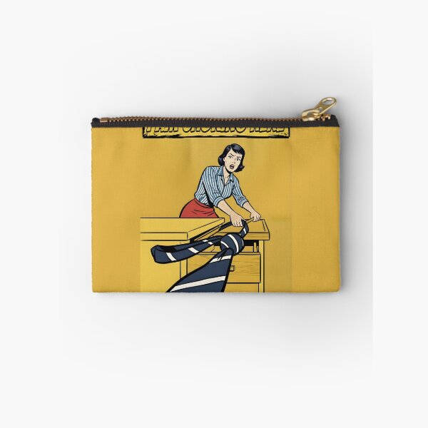 Item preview, Trapped Tie Office Struggle Minimalist Comic Poster designed and sold by DuckOddity.