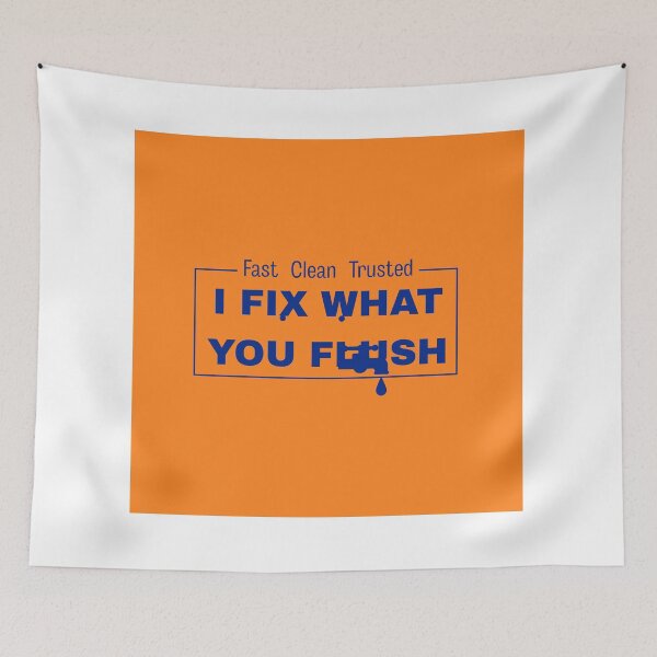 Item preview, I Fix What You Flush designed and sold by jpubdesigns.