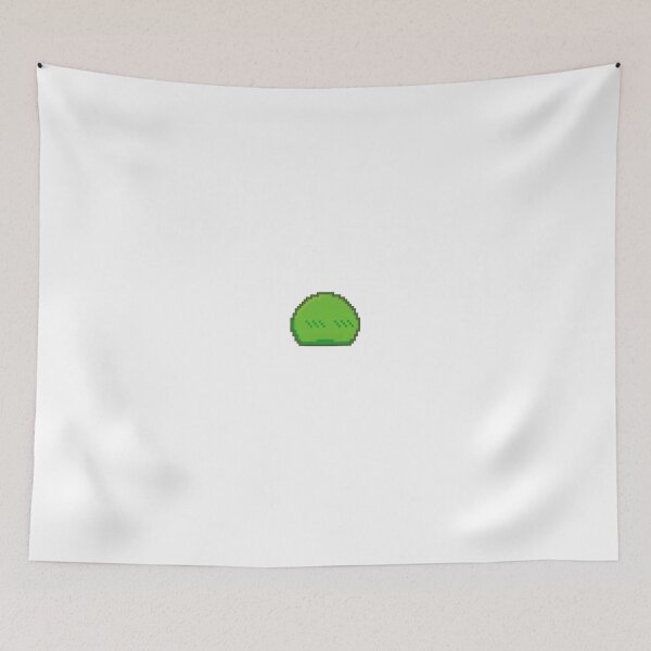 Item preview, Cute Green Pixel Slime Monster designed and sold by jimcaza.