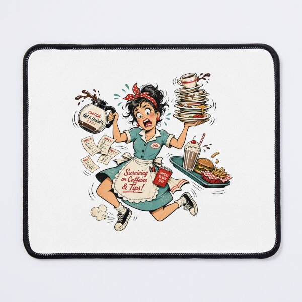 Item preview, Waitress  designed and sold by pikeprints.