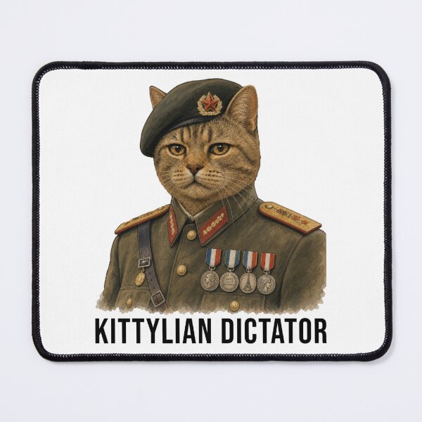 Item preview, Kittylian Dictator - Funny Cat Meme Shirt (Kilyan Dictator) designed and sold by CatchphraseLab.