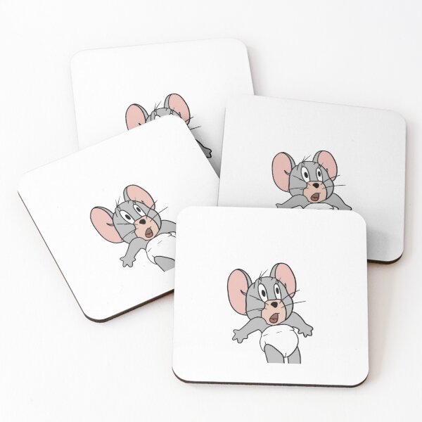 Item preview, Surprised Jerry Mouse Cartoon Artwork designed and sold by nyxium-art.