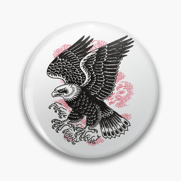 Item preview, Bald Eagle Traditional Tattoo Americana Design designed and sold by trajeado14.
