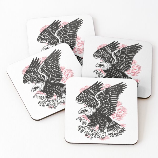 Item preview, Bald Eagle Traditional Tattoo Americana Design designed and sold by trajeado14.