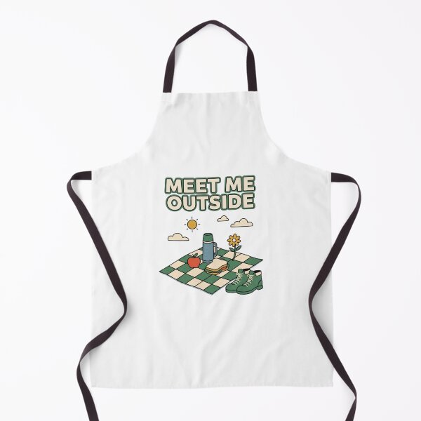 Item preview, Meet Me Outside Folk Picnic Design designed and sold by GoofyShopp.