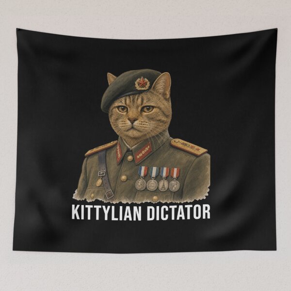 Item preview, Kittylian Dictator - Funny Cat Meme Shirt (Kylian Dictator) designed and sold by CatchphraseLab.
