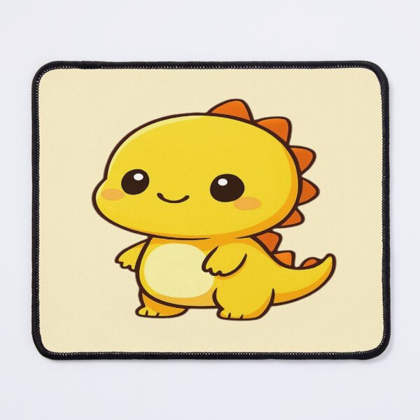 Item preview, Animated yellow dinosaur designed and sold by WinterBearMin.