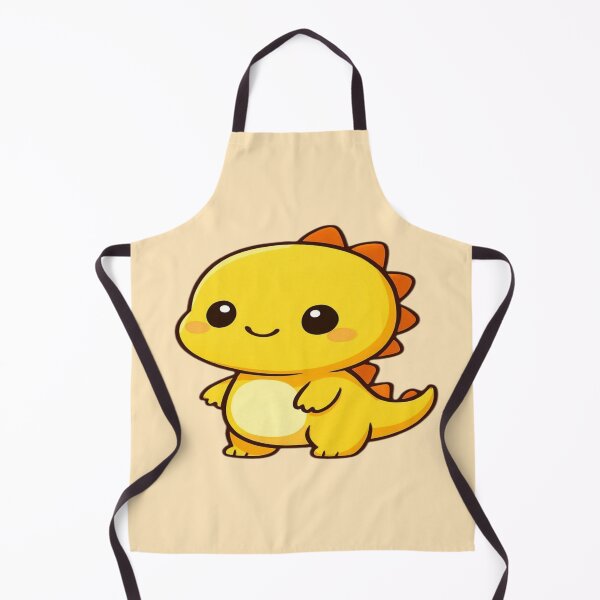 Item preview, Animated yellow dinosaur designed and sold by SerendipityMAKN.