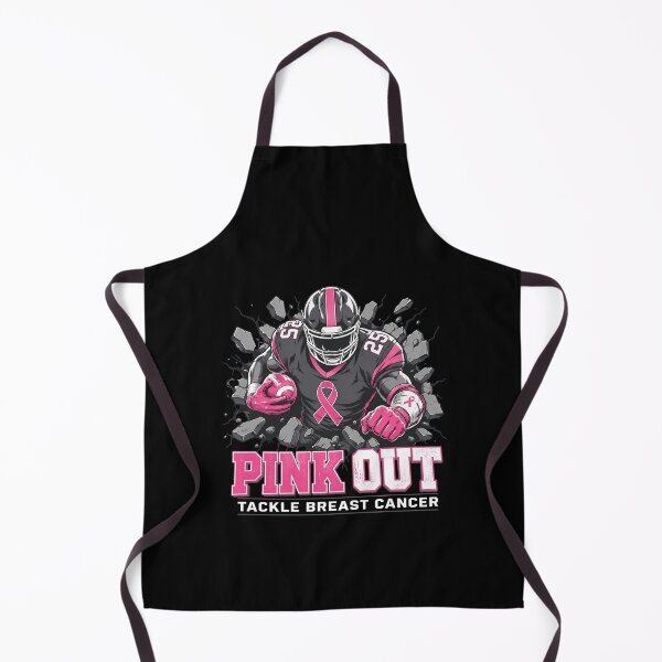 Item preview, Pink Out Tackle Breast Cancer Football Aware Men Boys Kids designed and sold by clothesy7.