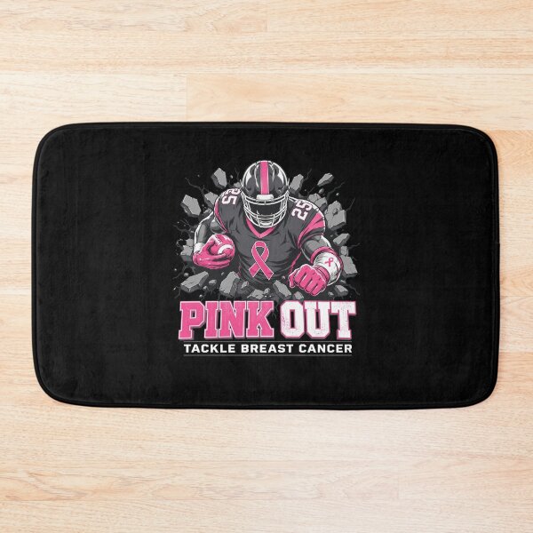 Item preview, Pink Out Tackle Breast Cancer Football Aware Men Boys Kids designed and sold by clothesy7.