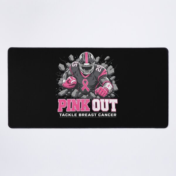Item preview, Pink Out Tackle Breast Cancer Football Aware Men Boys Kids designed and sold by clothesy7.