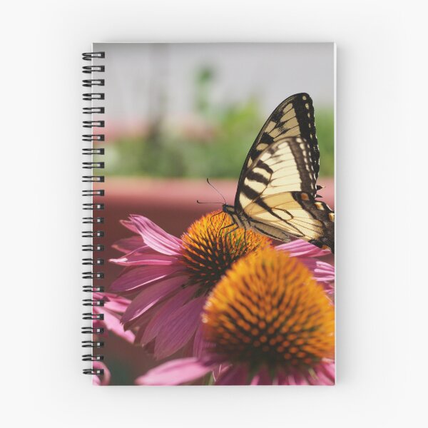 Item preview, swallowtail butterfly on coneflower designed and sold by distracted.