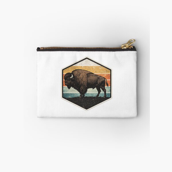 Item preview, Vintage American Bison Retro Wildlife Graphic designed and sold by Moratasaid.