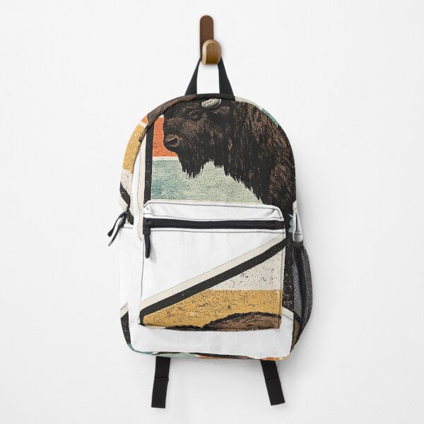 Item preview, Vintage American Bison Retro Wildlife Graphic designed and sold by Moratasaid.