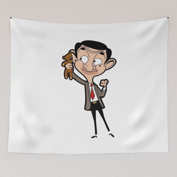 Item preview, Mr Bean Teddy Cartoon Artwork designed and sold by nyxium-art.