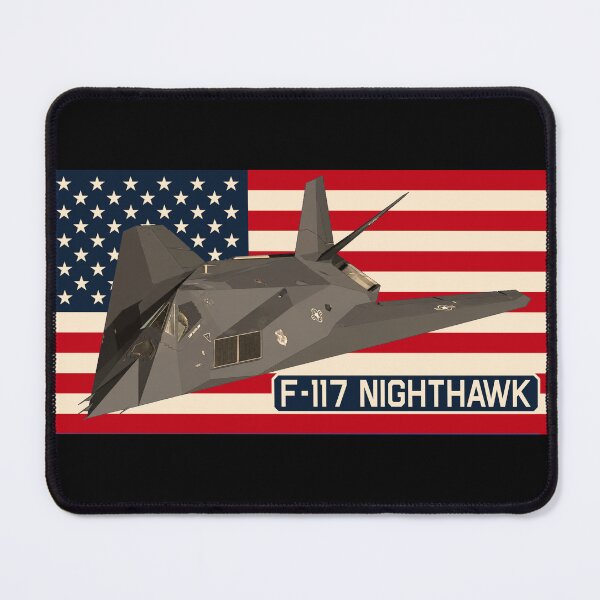 Item preview, F-117 Nighthawk Stealth Aircraft American Flag Aviation designed and sold by MilitaryMart.