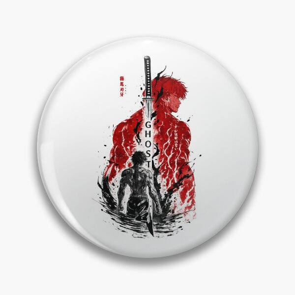 Item preview, Ghost Sword Martial Arts Grappler Anime Graphic designed and sold by Shakhbata-1.