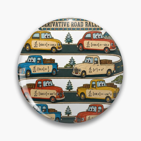 Item preview, I Will Derive with Cars  designed and sold by ForestaMath.