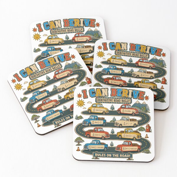 Item preview, I Will Derive with Cars  designed and sold by ForestaMath.