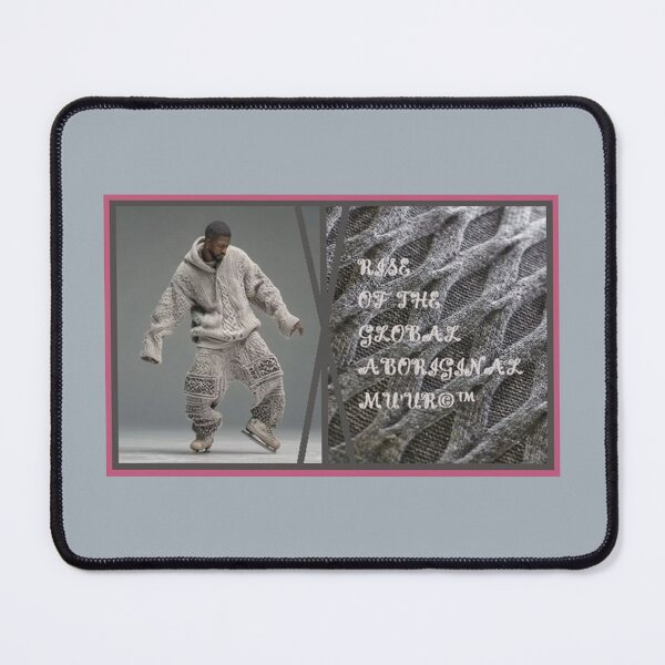 Item preview, Mu’ur (UM) Empire™ al-Benhadiel©™ design, Sketer, gray background designed and sold by HardyKnitDesign.