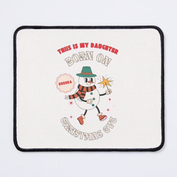 Item preview, Born on Christmas Eve. So we called her Brenda. Victoria Wood Quote. designed and sold by DontKnowMuch.