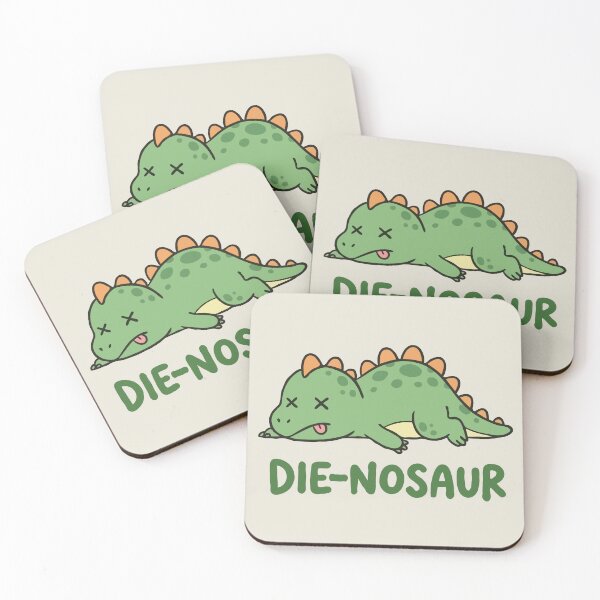 Item preview, Dinosaur Die-nosaur designed and sold by Gkinoki.