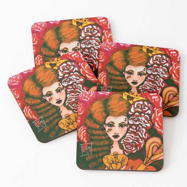 Item preview, Roses Painted Red designed and sold by Whimsy Wephy.