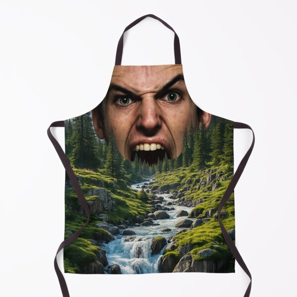 Item preview, Inner Rage Surreal Nature Collage Art designed and sold by ArtisticHeart21.