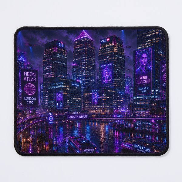Item preview, London 2150 | Cyberpunk Thames | Futuristic Skyline designed and sold by NSAstore.