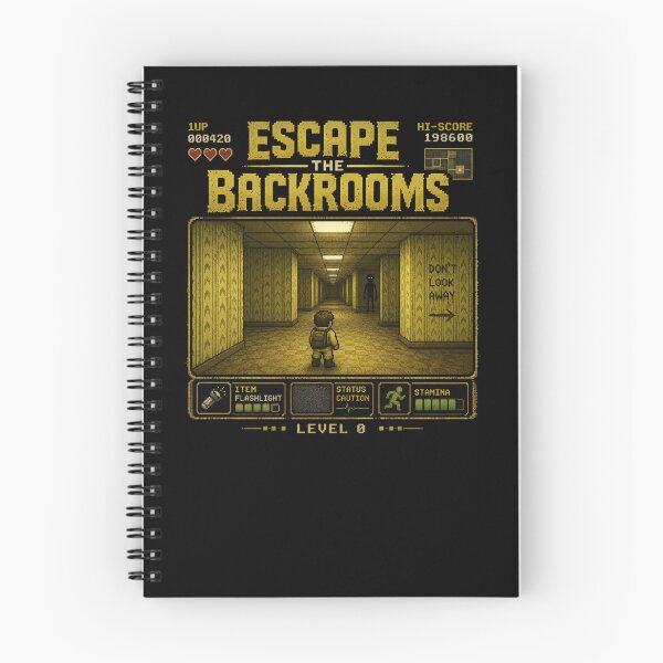 Item preview, Escape the Backrooms designed and sold by gorillamask.