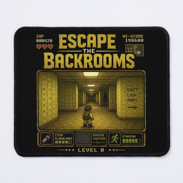 Item preview, Escape the Backrooms designed and sold by gorillamask.