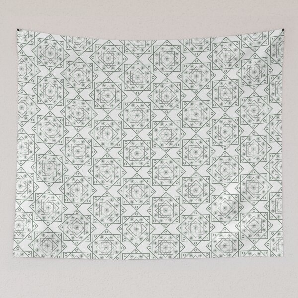Item preview, Sage Green Moroccan Geometric Seamless Pattern designed and sold by K..