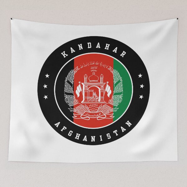 Item preview, Kandahar Afghanistan Vintage Travel Badge Flag Emblem designed and sold by jeshands.