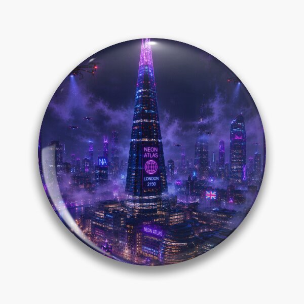 Item preview,  London 2150 | Cyberpunk Thames | Futuristic Skyline designed and sold by NSAstore.