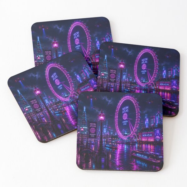 Item preview, London 2150 | Cyberpunk Thames | Futuristic Skyline designed and sold by NSAstore.