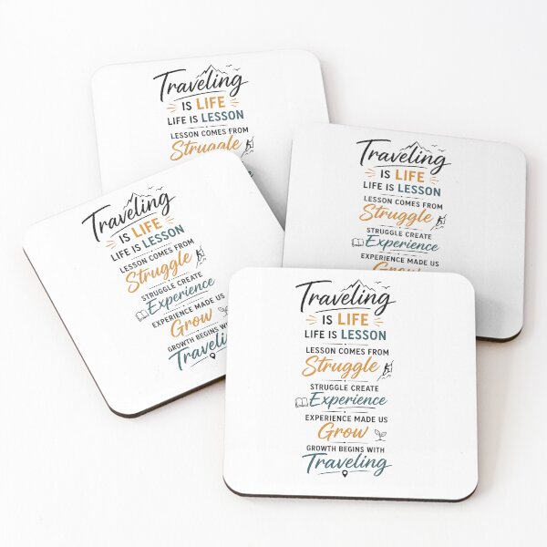 Item preview, Traveling Is Life designed and sold by ArtisticHeart21.