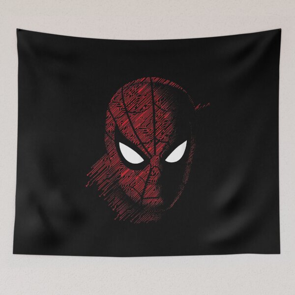 Item preview, Red Web Hero Mask designed and sold by shlana.