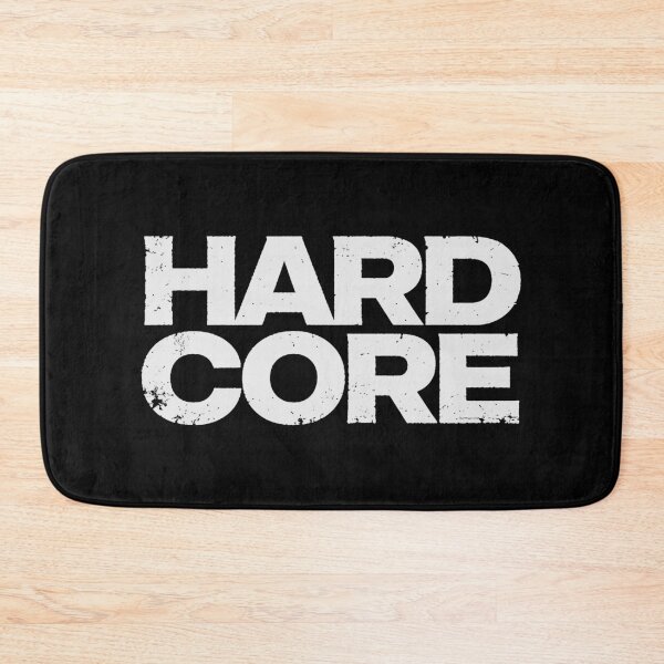 Item preview, HARDCORE in White Grungy Letters designed and sold by StudioDestruct.