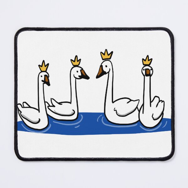 Item preview, Children of lir four swans designed and sold by Artstudio-JiJi.
