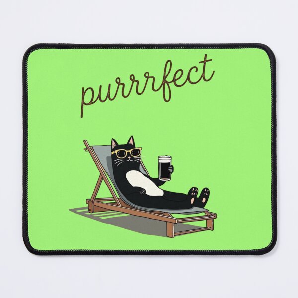 Item preview, cat - purrrfect designed and sold by 123ks.