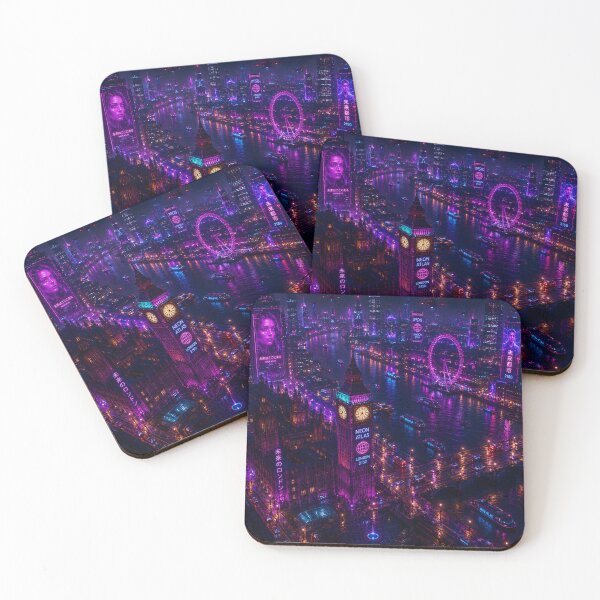Item preview,  London 2150 | Cyberpunk Thames | Futuristic Skyline designed and sold by NSAstore.