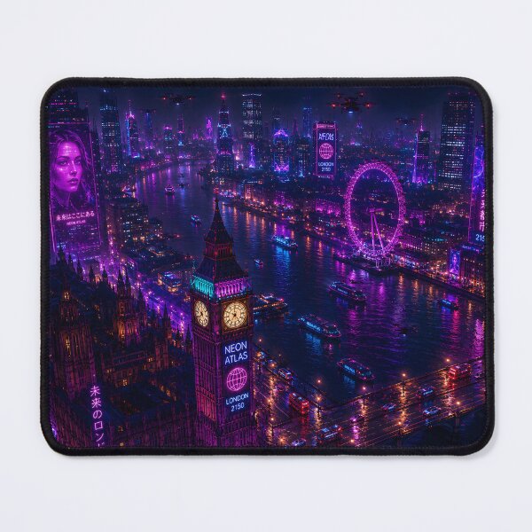 Item preview, London 2150 | Cyberpunk Thames | Futuristic Skyline designed and sold by NSAstore.